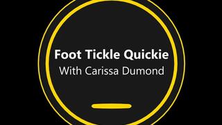 Foot Tickle Quickie with Carissa Dumond (1080p)