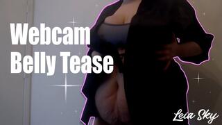 Webcam Belly Tease [1080p MP4]