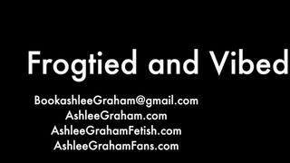 Frogtied and vibed Ashlee Graham