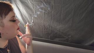 Thick and creamy exhales