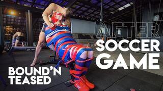 Tonny Soccer Player Tied in the Gym! (720p) - Gay Bondage - Gay Domination - Roleplay - Soccer Player - Tape Bondage