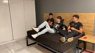 Nerdy Japanese Exchange Student Gets Used By Cruel Roommates