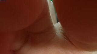 Jacy's tease on leg (Tiny3DX 17)