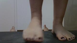 Cock Crush Destruction – Barefoot and Platform Sandals by MisCockFeet