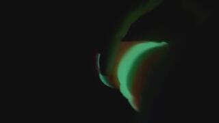 Pussy Fucking a GlowInTheDark Creature Cock or Tenatcle Fucking