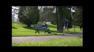 Kinky meeting at the park