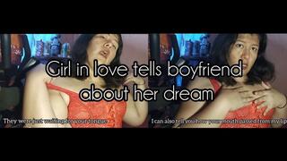 Your girlfriend had a dream