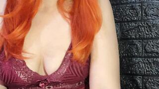 Last cigar of the night - Inhaling - in my nightgown