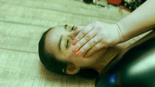 INSIDIOUS Lesbian BREATH PLAY - LEZDOM