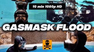 Gas Mask Flood: Underwater Fetish & Breath Play Sensory Rush HD (Update)