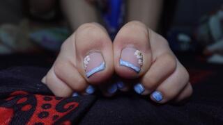 Latin foot fetish in 4k