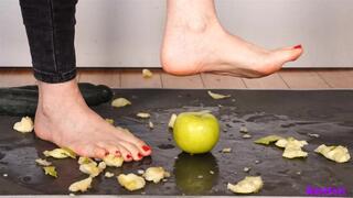 Apple Cucumber Crush - Food Crushing - HD MP4