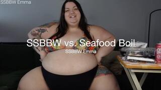SSBBW vs Seafood Boil - Fat