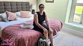 Humiliating wetting in front of colleague