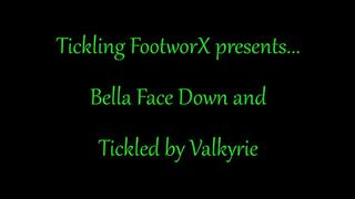 Bella Face Down and Tickled by Valkyrie