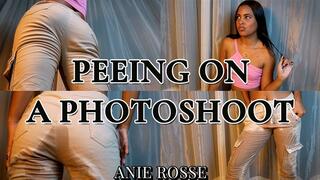 PEEING ON A PHOTOSHOOT