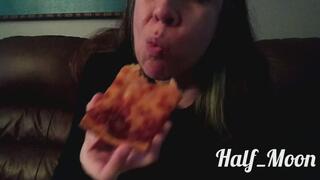 Eating Some Pizza