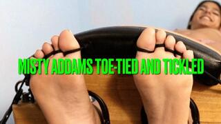 Misty Addams Toe-Tied and Tickled