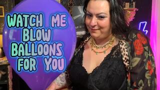 Puffy Cheeks & Balloon Inflation (No Pop!) - Malory's Goddess Blowout