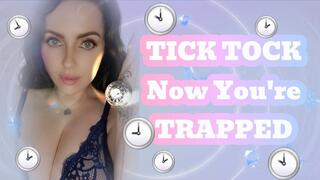 Tick Tock Now You're Trapped! Mindfucked into Trance by Goddess Psyche’s big tits