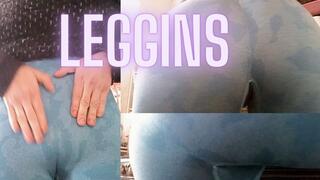 My leggings closet-up