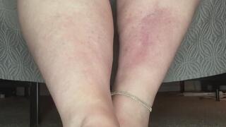 Giantess Makes Tiny Clean Her Sweaty Feet