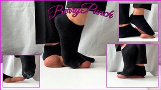 Very Worn Socks Cock Trampling - Sockjob - Cockbox - Cock Crush - Cum Socks - Foot Fetish - 1080HD