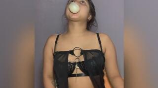 Want to blow bubbles with me? (bubblegum)