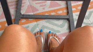 Flip Flop Public Tease 2