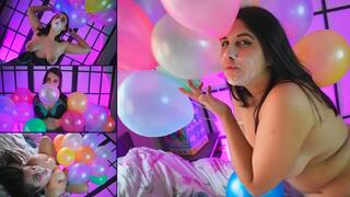 Helium balloons and bubblegum turns me on - Bunny Looner
