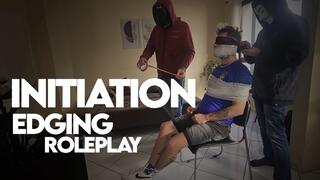Initiation - Part 1 (1050p) Gay Bondage - Gay Domination - Edging - Foot Fetish - BDSM