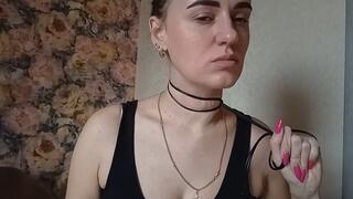 Muscular control of my neck, getting an orgasm from the rope around my neck PART2