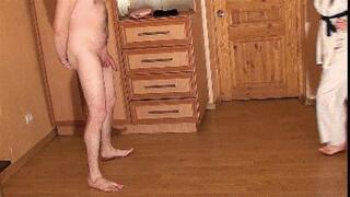 ballbusting in karate