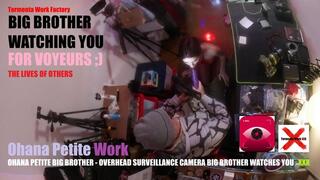 OHANA PETITE BIG BROTHER - OVERHEAD SURVEILLANCE CAMERA BIG BROTHER WATCHES YOU REC