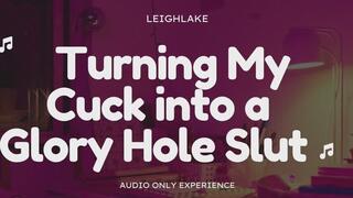 Turning My Cuck into a Glory Hole Slut - Audio Only with LeighLake
