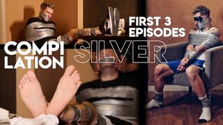Compilation - Silver Series EPs 1, 2 & 3 (1080p) Gay Bondage - Gay Domination - Foot Fetish - Handgag - Roleplay
