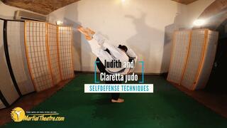 Judith and Claretta judo selfdefense techniques