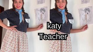 Teacher's fetish Private Class: Anatomy of Pleasure on the Board