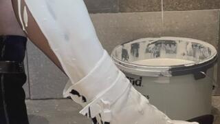 Tease Gone Wrong - 7 inch Suede Heels Ruined MP4