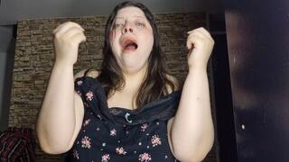 Change clothes while yawning a lot