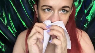 Nose Blowing in Tissue and Picking 6 25
