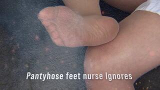 Nurse Eve in Pantyhose Ignores her Patient 1