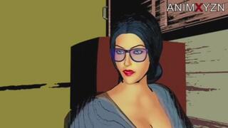 Mature aunty sex at night