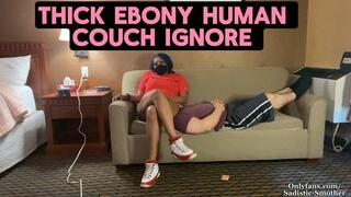 Goddess Naomi - THICK Ebony Human Couch IGNORE! - {SD} (ANGLE 1)