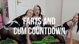 Whoopie Cushion Farts and Cum Countdown