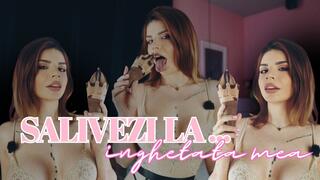 Salivezi la inghetata mea! Alexa Creed te umileste in timp ce isi linge inghetata cum ar linge pula ta!