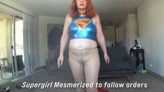 Supergirl gets mesmerized to follow blowjob order 1
