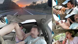 18yo Squirting and Pissing on my Face in my Car PART 2