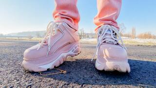 Crushed Memories in Winter Ice