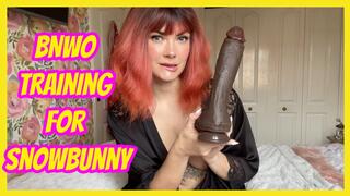 BNWO Training for Snowbunny